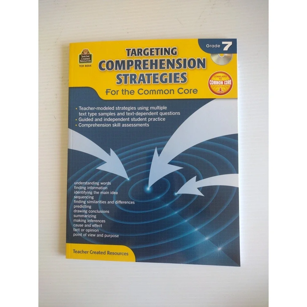 Targeting Comprehension Strategies for the Common Core Grd 7 by Teacher Created‎